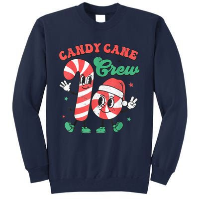 Candy Cane Crew Christmas Tall Sweatshirt