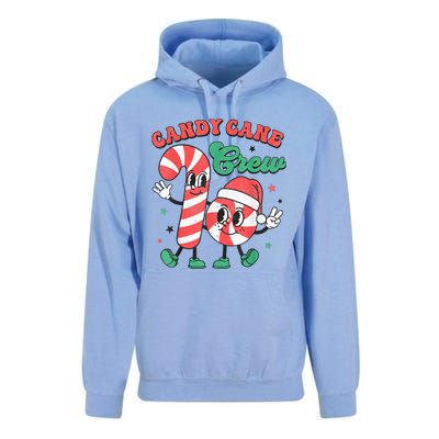 Candy Cane Crew Christmas Unisex Surf Hoodie