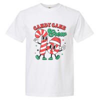 Candy Cane Crew Christmas Garment-Dyed Heavyweight T-Shirt