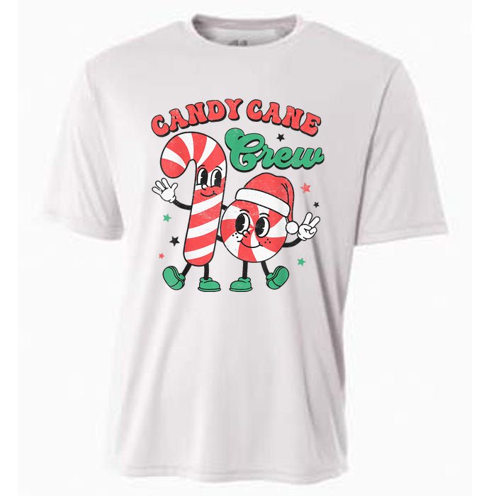 Candy Cane Crew Christmas Cooling Performance Crew T-Shirt