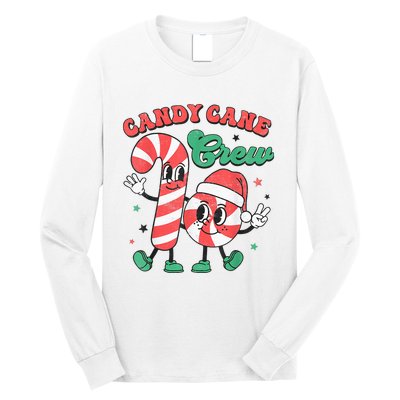 Candy Cane Crew Christmas Long Sleeve Shirt