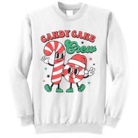 Candy Cane Crew Christmas Sweatshirt