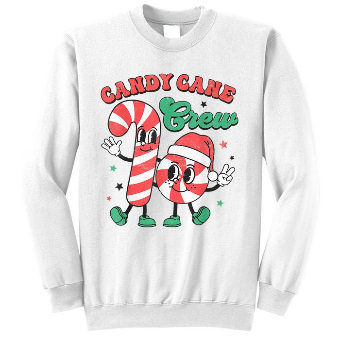 Candy Cane Crew Christmas Sweatshirt