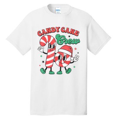 Candy Cane Crew Christmas Tall T-Shirt