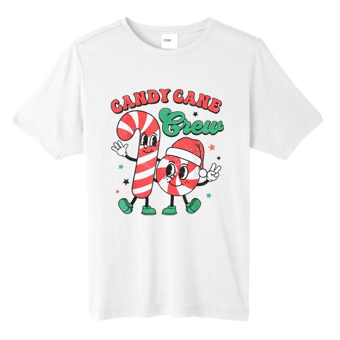 Candy Cane Crew Christmas Tall Fusion ChromaSoft Performance T-Shirt