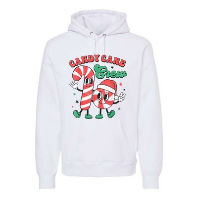 Candy Cane Crew Christmas Premium Hoodie