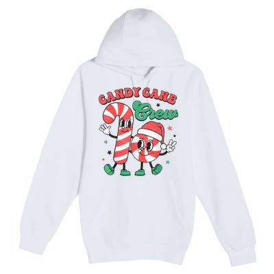 Candy Cane Crew Christmas Premium Pullover Hoodie