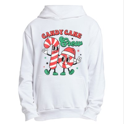 Candy Cane Crew Christmas Urban Pullover Hoodie