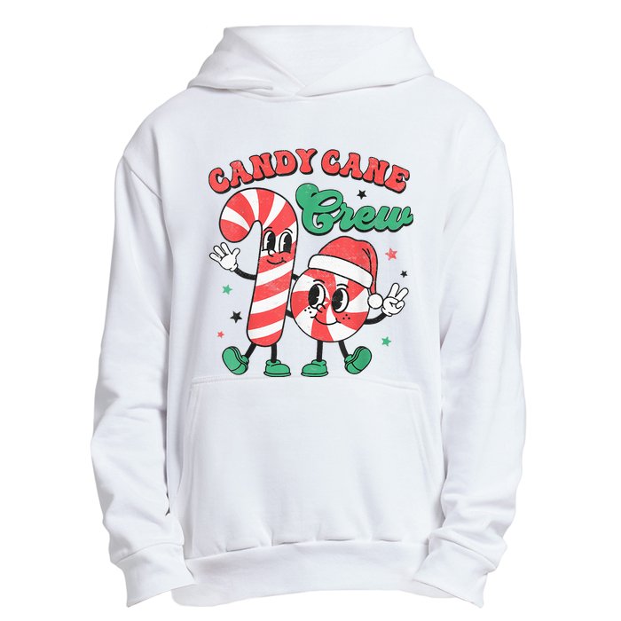 Candy Cane Crew Christmas Urban Pullover Hoodie