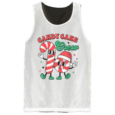 Candy Cane Crew Christmas Mesh Reversible Basketball Jersey Tank