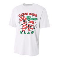 Candy Cane Crew Christmas Performance Sprint T-Shirt