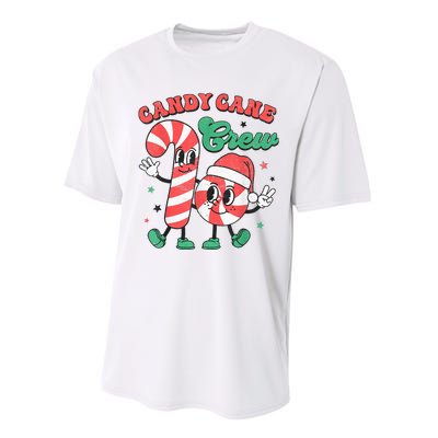 Candy Cane Crew Christmas Performance Sprint T-Shirt