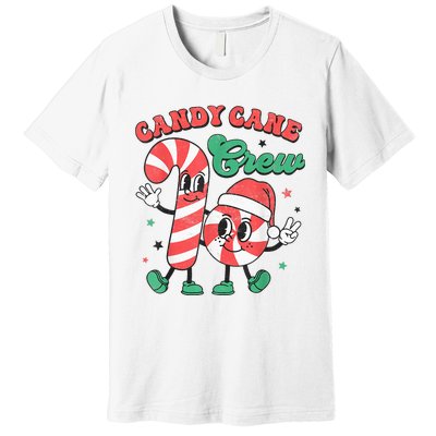 Candy Cane Crew Christmas Premium T-Shirt