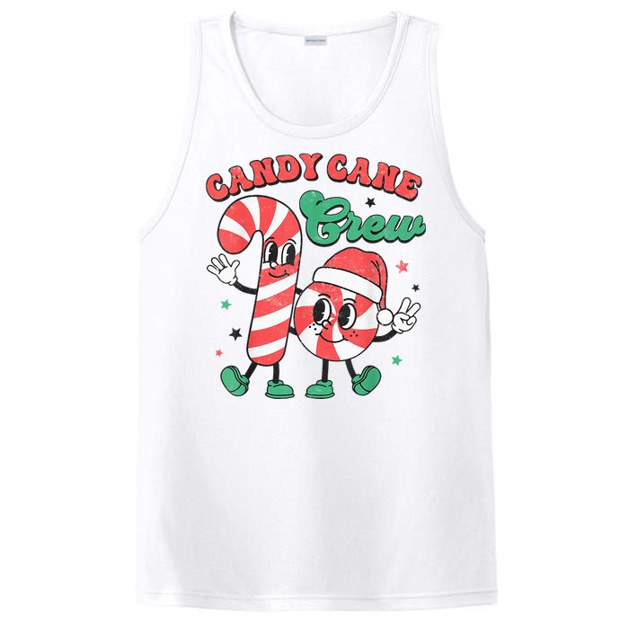 Candy Cane Crew Christmas PosiCharge Competitor Tank