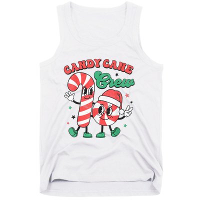 Candy Cane Crew Christmas Tank Top