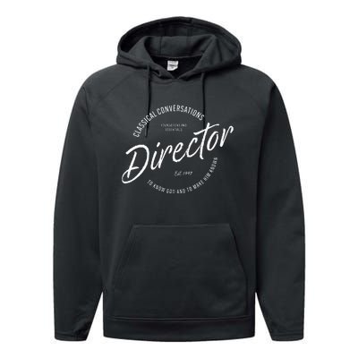 CC Classical Conversations Director Homeschool Performance Fleece Hoodie