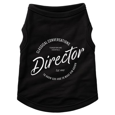CC Classical Conversations Director Homeschool Doggie Tank