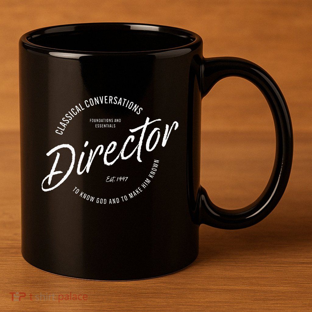 CC Classical Conversations Director Homeschool 11oz C Handle Ceramic Mug