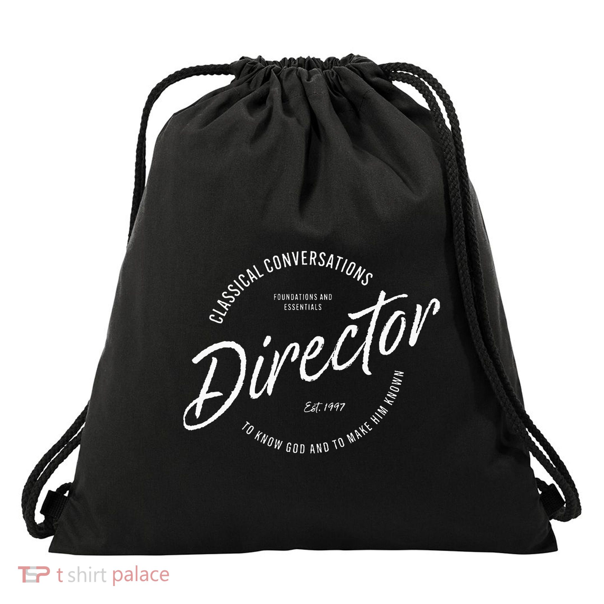 CC Classical Conversations Director Homeschool Drawstring Bag