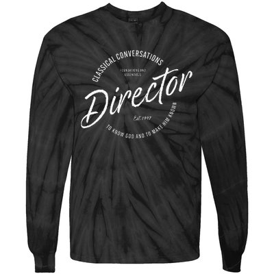 CC Classical Conversations Director Homeschool Tie-Dye Long Sleeve Shirt