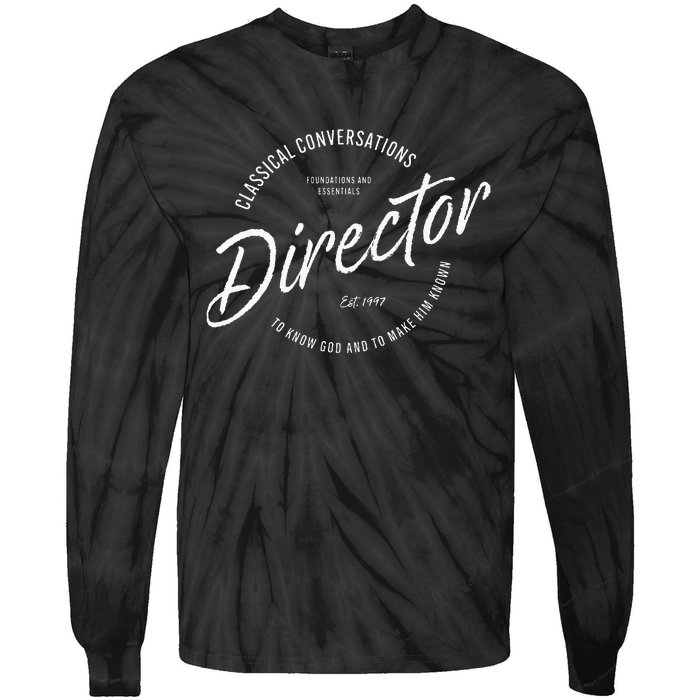 CC Classical Conversations Director Homeschool Tie-Dye Long Sleeve Shirt