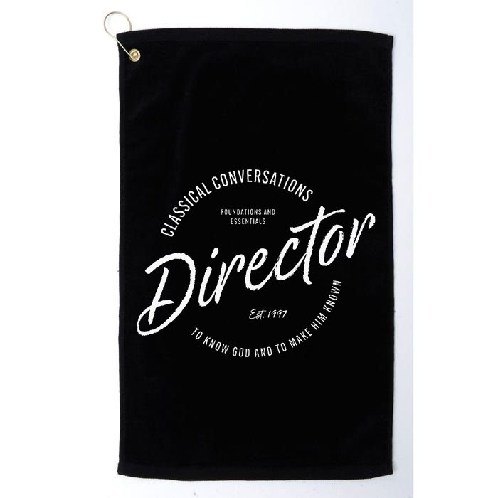 CC Classical Conversations Director Homeschool Golf Towel