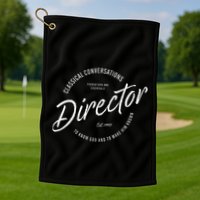 CC Classical Conversations Director Homeschool Golf Towel