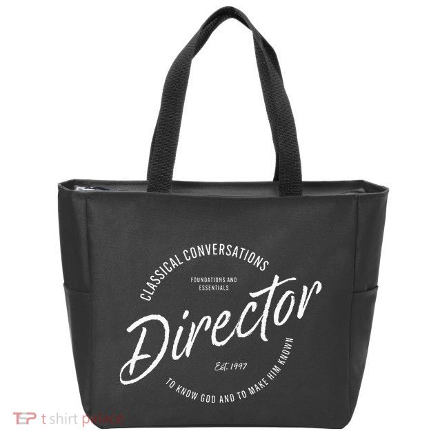 CC Classical Conversations Director Homeschool Zip Tote Bag