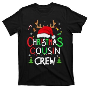 cousin crew christmas santa squad reindeer party Boy girls T-Shirt