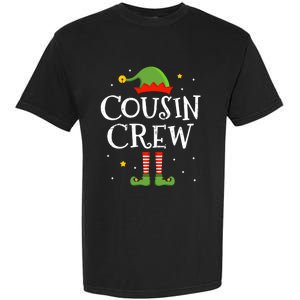 Christmas Cousin Crew With Elf Costume For Family Xmas Meaningful Gift Garment-Dyed Heavyweight T-Shirt