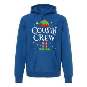 Christmas Cousin Crew With Elf Costume For Family Xmas Meaningful Gift Premium Hoodie