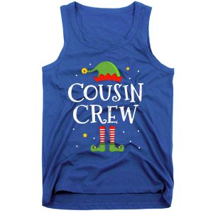 Christmas Cousin Crew With Elf Costume For Family Xmas Meaningful Gift Tank Top