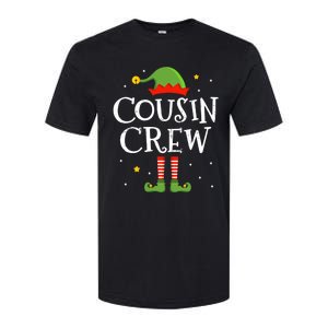 Christmas Cousin Crew With Elf Costume For Family Xmas Meaningful Gift Softstyle CVC T-Shirt