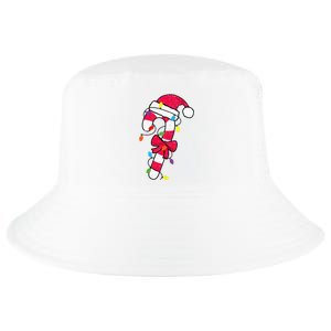 Christmas Candy Cane Santa Xmas Cool Comfort Performance Bucket Hat