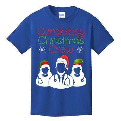 Cardiology Christmas Crew Cardiologist Student Nurse Gift Meaningful Gift Kids T-Shirt