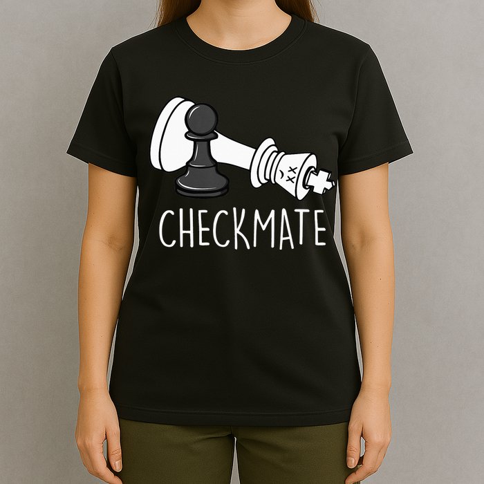 Chess Checkmate Chess Player King Pawn T-Shirt