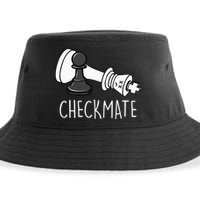 Chess Checkmate Chess Player King Pawn Sustainable Bucket Hat