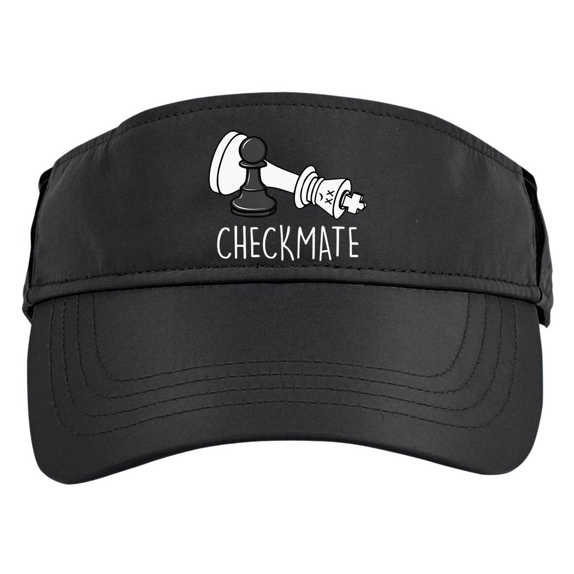 Chess Checkmate Chess Player King Pawn Adult Drive Performance Visor
