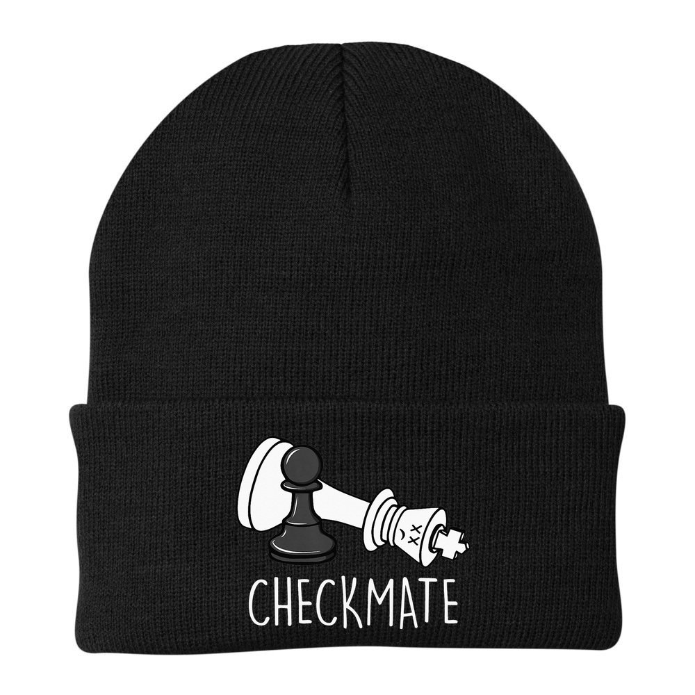 Chess Checkmate Chess Player King Pawn Beanie