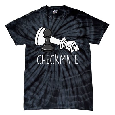 Chess Checkmate Chess Player King Pawn Tie-Dye T-Shirt