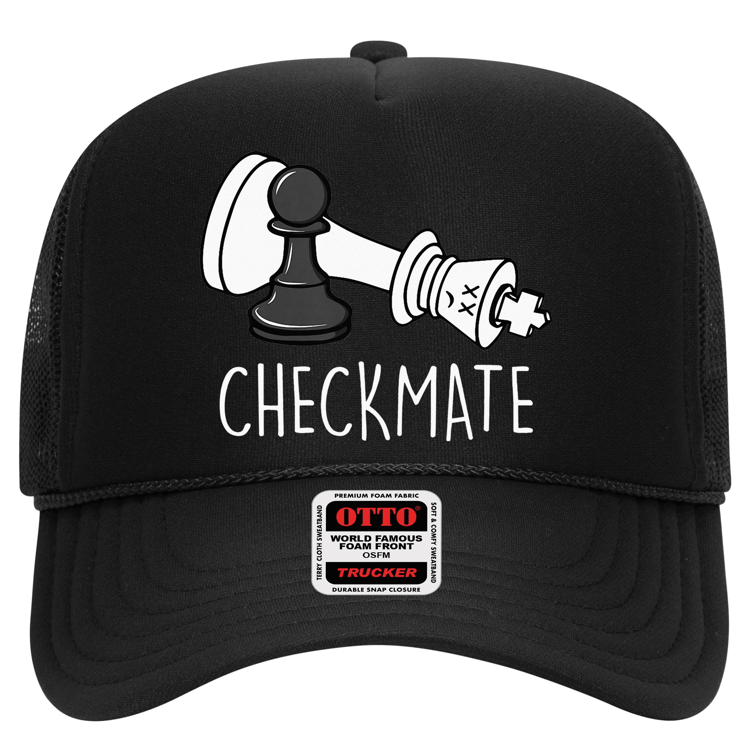 Chess Checkmate Chess Player King Pawn Hat