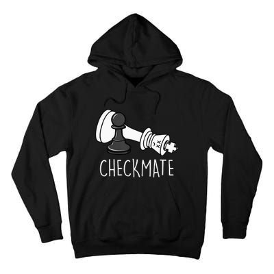 Chess Checkmate Chess Player King Pawn Tall Hoodie