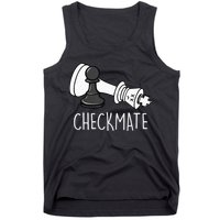 Chess Checkmate Chess Player King Pawn Tank Top