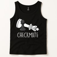 Chess Checkmate Chess Player King Pawn Tank Top
