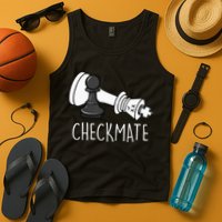 Chess Checkmate Chess Player King Pawn Tank Top