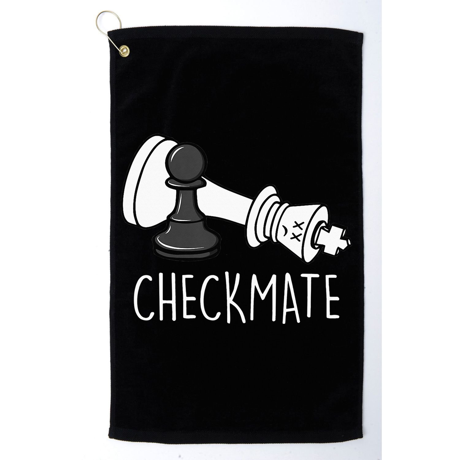 Chess Checkmate Chess Player King Pawn Golf Towel