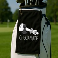 Chess Checkmate Chess Player King Pawn Golf Towel