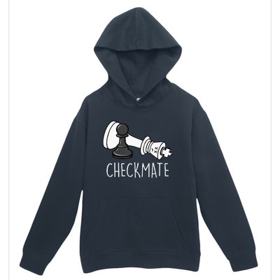 Chess Checkmate Chess Player King Pawn Urban Pullover Hoodie