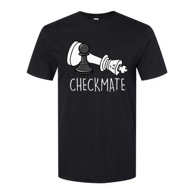 Chess Checkmate Chess Player King Pawn Softstyle CVC T-Shirt