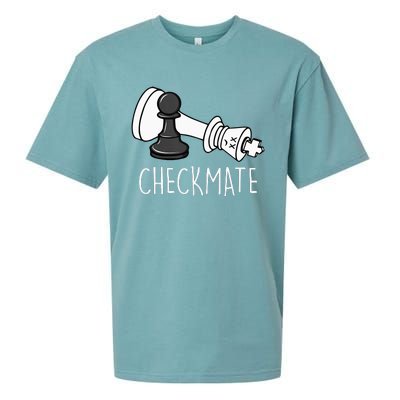 Chess Checkmate Chess Player King Pawn Sueded Cloud Jersey T-Shirt